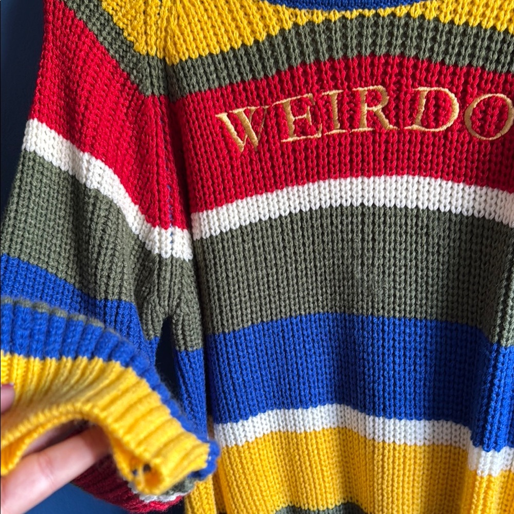 Colorful Striped Sweater - Picture 2 of 4